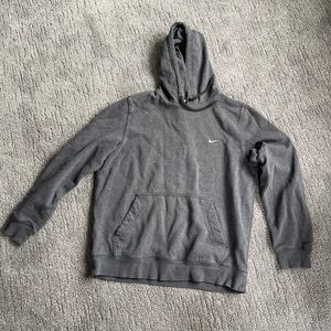 Dark gray Nike hoodie